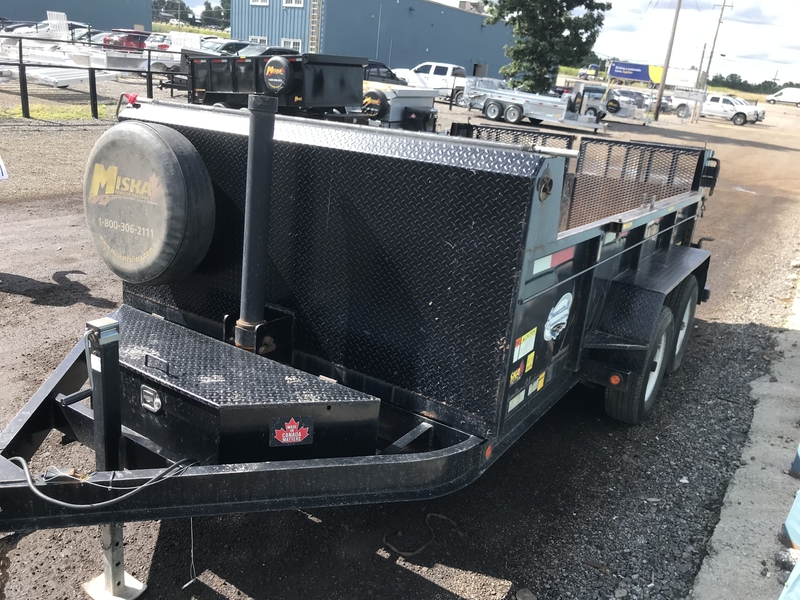 Cargo, Utility Trailers  2021 Miska 5 Ton Contractor Dump Trailer Photo